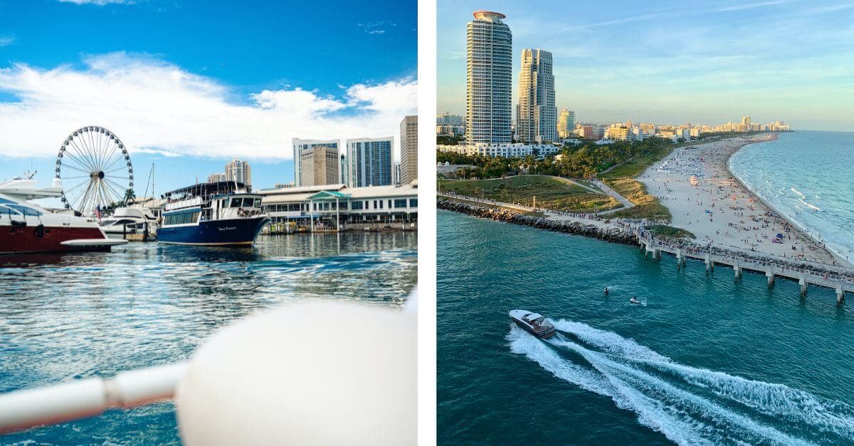 Speedboat Ride Miami, Florida