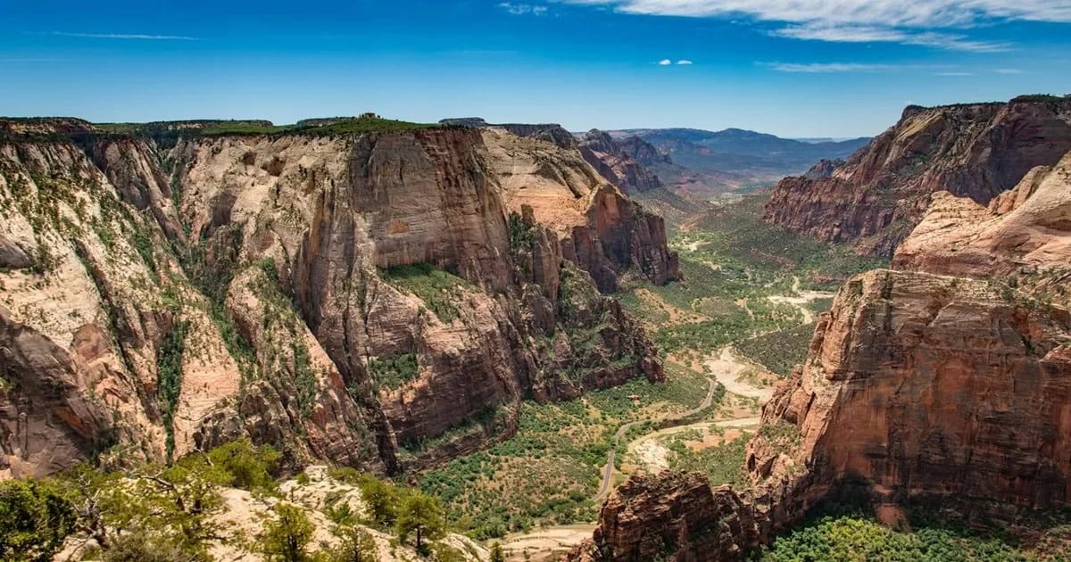 Angels Landing Trail in Zion National Park, things to do in st george utah