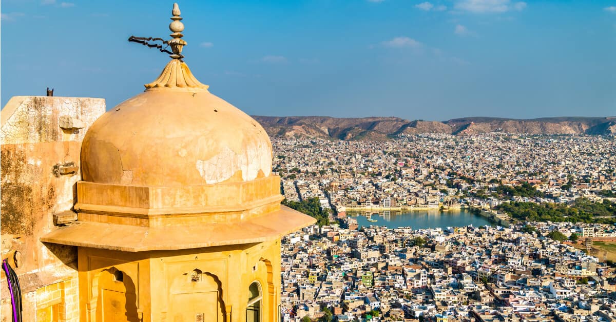 View of Jaipur city from Nahargarh Fort, Top Attractions In Jaipur