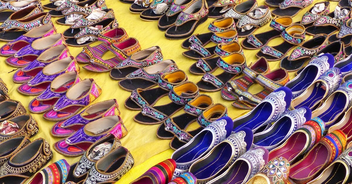 Mojari(Footwear) best item for shopping in jaipur