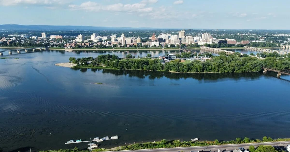 Susquehanna River, Harrisburg, Pennsylvania, The Most Underrated cities in the US